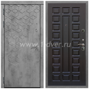 Входная дверь Армада Квадро ФЛ-183 Венге 16 мм - одностворчатые металлические двери с установкой