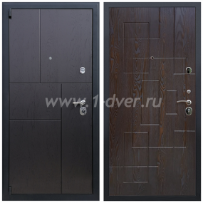 Входная дверь Армада Бастион ФЛ-57 Дуб шоколадный 16 мм - входные двери российского производства с установкой
