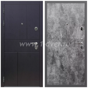Входная дверь Армада Оникс ПЭ Цемент темный 6 мм - цветные входные двери с установкой