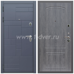 Входная дверь Армада Аккорд ФЛ-138 Дуб филадельфия графит 6 мм - готовые металлические двери с установкой