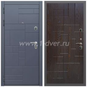 Входная дверь Армада Аккорд ФЛ-57 Дуб шоколадный 16 мм - металлические двери по индивидуальным размерам с установкой
