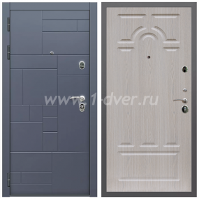 Входная дверь Армада Аккорд ФЛ-58 Беленый дуб 16 мм - одностворчатые металлические двери с установкой