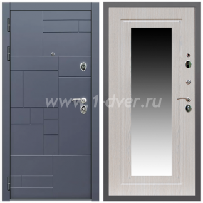 Входная дверь Армада Аккорд ФЛЗ-120 Беленый дуб 16 мм - входные серые двери с установкой
