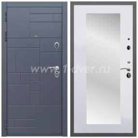 Входная дверь Армада Аккорд ФЛЗ-Пастораль Белый матовый 16 мм - глухие металлические двери (входные) с установкой