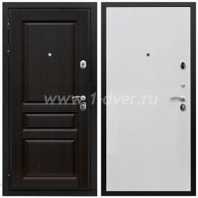 Входная дверь Армада Премиум-Н ПЭ Белый ясень 6 мм - входные коричневые двери с установкой