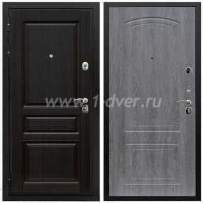 Входная дверь Армада Премиум-Н ФЛ-138 Дуб филадельфия графит 6 мм - входные коричневые двери с установкой