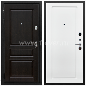 Входная дверь Армада Премиум-Н ФЛ-119 Ясень белый 16 мм - входные коричневые двери с установкой