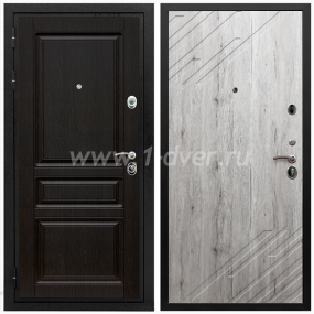 Входная дверь Армада Премиум-Н ФЛ-143 Рустик натуральный 16 мм - входные коричневые двери с установкой