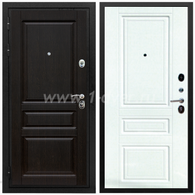 Входная дверь Армада Премиум-Н ФЛ-243 Ясень белый 16 мм - входные коричневые двери с установкой