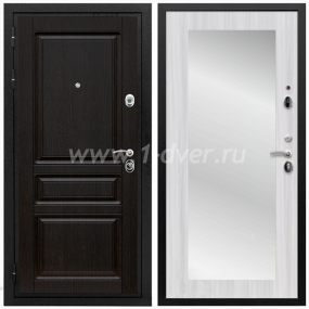 Входная дверь Армада Премиум-Н ФЛЗ-Пастораль Сандал белый 16 мм - металлические двери с зеркалом с установкой