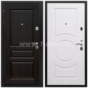 Входная дверь Армада Премиум-Н МС-100 Белый матовый 16 мм - входные коричневые двери с установкой