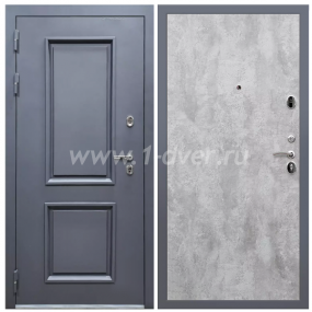Входная дверь Армада Корса-2 ПЭ Цемент светлый 6 мм - входные двери премиум класса с установкой
