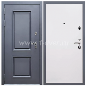Входная дверь Армада Корса-2 Гладкая белый матовый 10 мм - входные двери в Люберцах с установкой