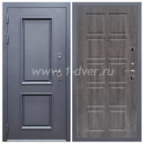 Входная дверь Армада Корса-2 ФЛ-38 Дуб филадельфия графит 10 мм - легкие металлические двери с установкой