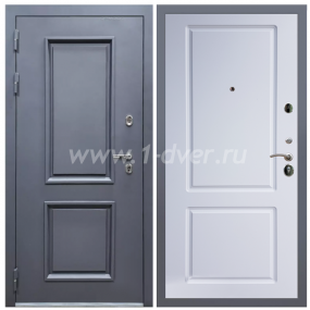 Входная дверь Армада Корса-2 ФЛ-117 Белый матовый 16 мм - одностворчатые металлические двери с установкой
