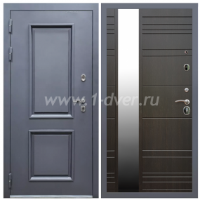 Входная дверь Армада Корса-2 ФЛЗ-Сити Венге 16 мм - глухие металлические двери (входные) с установкой