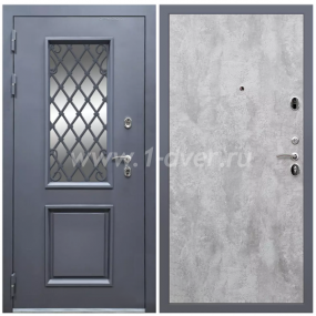 Входная дверь Армада Корса Премиум ПЭ Цемент светлый 6 мм - двери с порошковым напылением с установкой