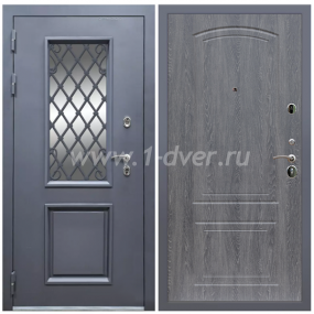 Входная дверь Армада Корса Премиум ФЛ-138 Дуб филадельфия графит 6 мм - теплые входные двери с установкой