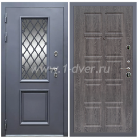 Входная дверь Армада Корса Премиум ФЛ-38 Дуб филадельфия графит 10 мм - наружные металлические утепленные двери с установкой