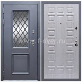 Входная дверь Армада Корса Премиум ФЛ-183 Беленый дуб 16 мм - входные двери беленый дуб с установкой