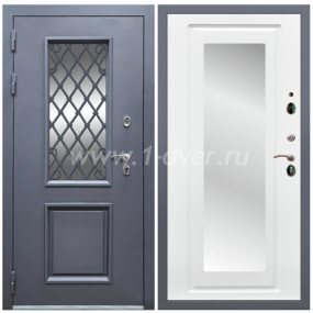 Входная дверь Армада Корса Премиум ФЛЗ-120 Ясень белый 16 мм - теплые входные двери с установкой