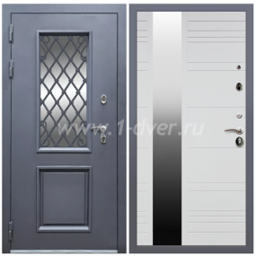 Входная дверь Армада Корса Премиум ФЛЗ-Сити Белый матовый 16 мм - элитные входные двери с установкой