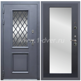 Входная дверь Армада Корса Премиум ФЛЗ-Пастораль Венге 16 мм - металлические двери с зеркалом с установкой
