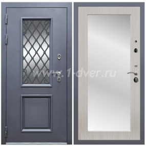 Входная дверь Армада Корса Премиум ФЛЗ-Пастораль Беленый дуб 16 мм - глухие металлические двери (входные) с установкой