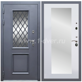 Входная дверь Армада Корса Премиум ФЛЗ-Пастораль Белый матовый 16 мм - двухконтурные входные двери с установкой