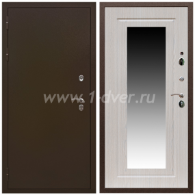 Входная дверь Армада Терморазрыв ФЛЗ-120 Беленый дуб 16 мм - глухие металлические двери (входные) с установкой