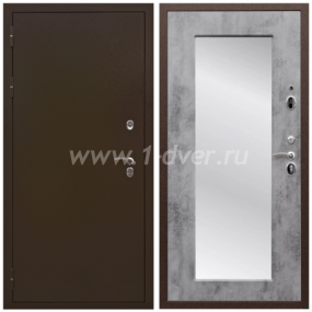 Входная дверь Армада Терморазрыв ФЛЗ-Пастораль Бетон темный 16 мм - металлические двери с зеркалом с установкой