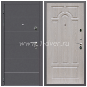 Входная дверь Армада Роуд ФЛ-58 Беленый дуб 16 мм - входные двери нестандартных размеров с установкой