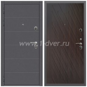 Входная дверь Армада Роуд ФЛ-86 Венге структурный 16 мм - легкие металлические двери с установкой