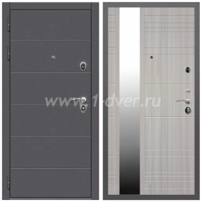 Входная дверь Армада Роуд ФЛЗ-Сити Сандал белый 16 мм - глухие металлические двери (входные) с установкой