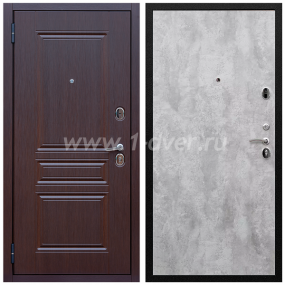 Входная дверь Армада Экстра ПЭ Цемент светлый 6 мм - недорогие входные двери с установкой