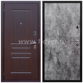 Входная дверь Армада Экстра ПЭ Цемент темный 6 мм - входные двери в Одинцово с установкой
