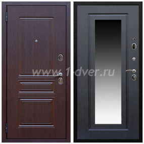 Входная дверь Армада Экстра ФЛЗ-120 Венге 16 мм - металлические двери с зеркалом с установкой