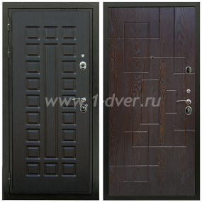 Входная дверь Армада Триумф ФЛ-57 Дуб шоколадный 16 мм - входные двери цвета венге с установкой