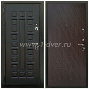 Входная дверь Армада Триумф ФЛ-86 Венге структурный 16 мм - входные коричневые двери с установкой