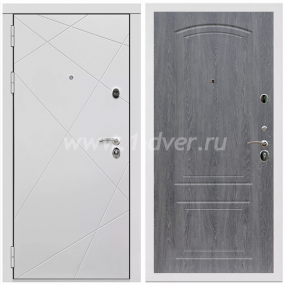 Входная дверь Армада Тесла ФЛ-138 Дуб филадельфия графит 6 мм - входные двери в Красногорске с установкой
