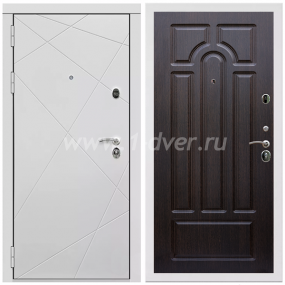 Входная дверь Армада Тесла ФЛ-58 Венге 16 мм - входные двери в Красногорске с установкой