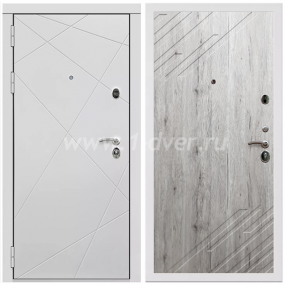 Входная дверь Армада Тесла ФЛ-143 Рустик натуральный 16 мм - входные двери фрезерованная панель с установкой