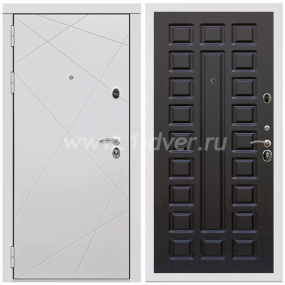 Входная дверь Армада Тесла ФЛ-183 Венге 16 мм - светлые входные двери  с установкой
