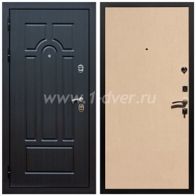 Входная дверь Армада Эврика ПЭ Беленый дуб 6 мм - входные коричневые двери с установкой