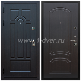 Входная дверь Армада Эврика ФЛ-140 Венге 6 мм - входные коричневые двери с установкой
