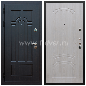 Входная дверь Армада Эврика ФЛ-140 Беленый дуб 6 мм - входные коричневые двери с установкой