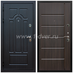 Входная дверь Армада Эврика ФЛ-102 Эковенге 10 мм - входные коричневые двери с установкой