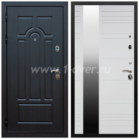 Входная дверь Армада Эврика ФЛЗ-Сити Белый матовый 16 мм - входные коричневые двери с установкой