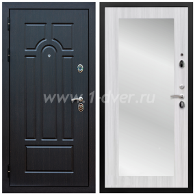 Входная дверь Армада Эврика ФЛЗ-Пастораль Сандал белый 16 мм - металлические двери с зеркалом с установкой