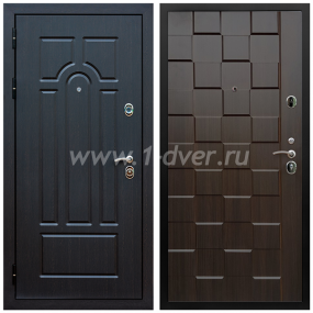 Входная дверь Армада Эврика ОЛ-39 Эковенге 16 мм - входные коричневые двери с установкой